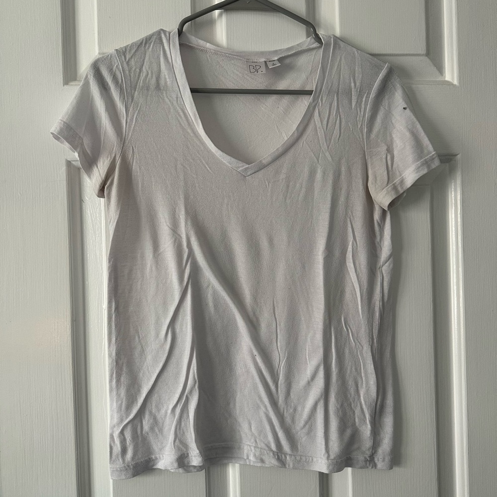 White v neck